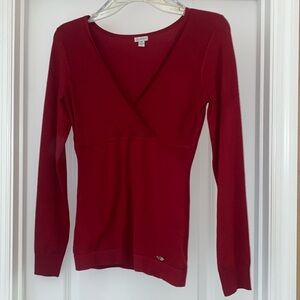Red Guess sweater. Size small.